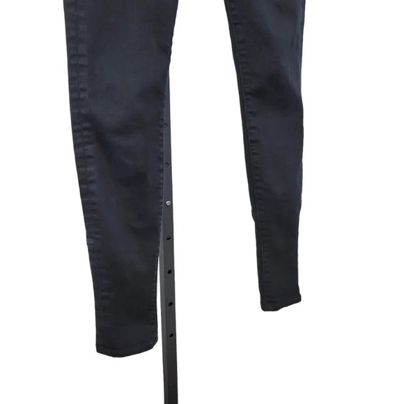 MOTHER + Freja Welt Zip Muse Jeans Size 24 Midnight At The Oasis Zip Bottom - Picture 11 of 11